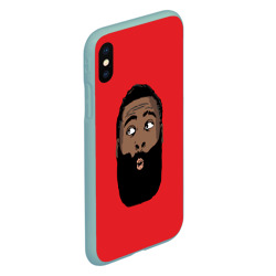 Чехол для iPhone XS Max матовый James Harden - фото 2