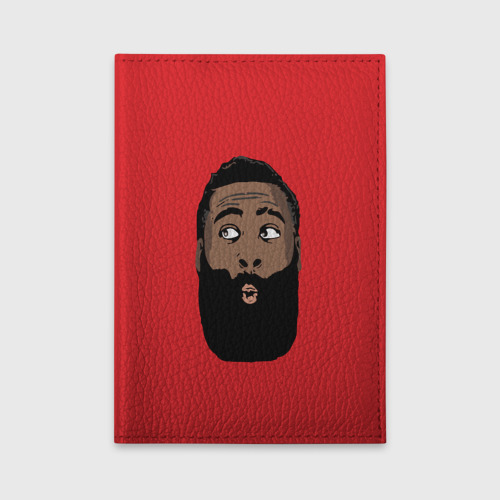 Обложка для автодокументов James Harden, цвет красный