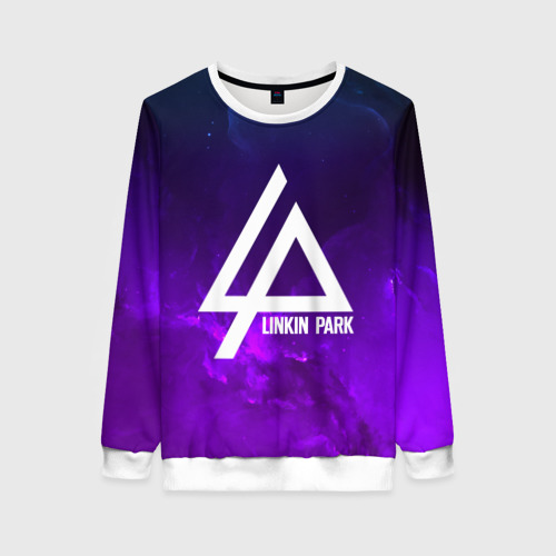 Женский свитшот 3D LINKIN PARK SPACE COLOR 2018, цвет 3D печать