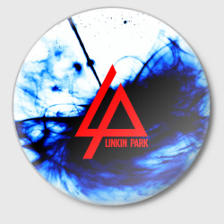 Значок Linkin Park blue smoke