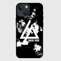 Чехол для iPhone 13 mini Linkin Park smoke fire style