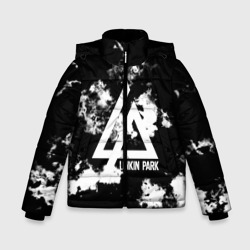 Зимняя куртка для мальчиков 3D Linkin Park smoke fire style