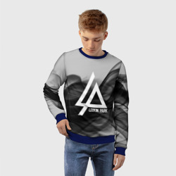 Детский свитшот 3D Linkin Park smoke gray 2018 - фото 2