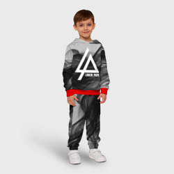 Детский костюм с толстовкой 3D Linkin Park smoke gray 2018 - фото 2