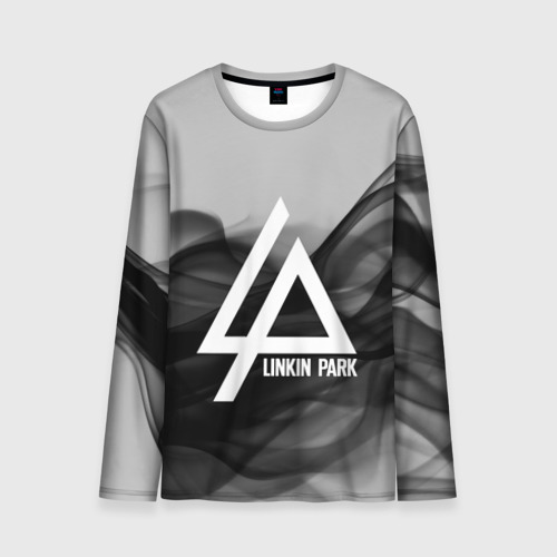 Мужской лонгслив 3D Linkin Park smoke gray 2018