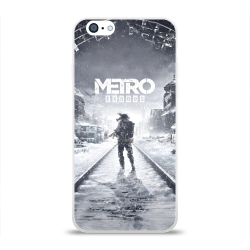 Чехол для Apple iPhone 6 силиконовый глянцевый METRO: Exodus Фото 01 Чехол для Apple iPhone 6 силиконовый глянцевый METRO: Exodus Фото 01