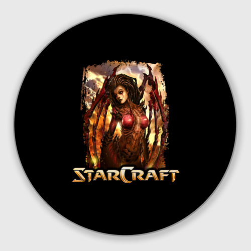 Коврик для мышки круглый Starcraft Kerrigan Фото 01 Коврик для мышки круглый Starcraft Kerrigan Фото 01