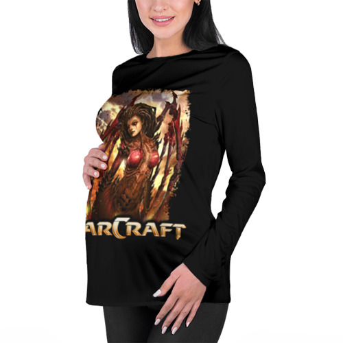 Женский лонгслив 3D для беременных Starcraft Kerrigan Фото 01 Женский лонгслив 3D для беременных Starcraft Kerrigan Фото 01