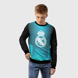 Детский свитшот 3D Real Madrid Geometry Sport - фото 2