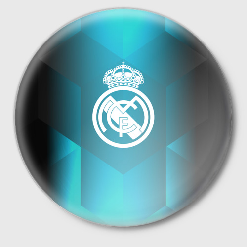 Значок Real Madrid Geometry Sport, цвет белый