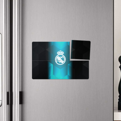 Магнитный плакат 3Х2 Real Madrid Geometry Sport - фото 4