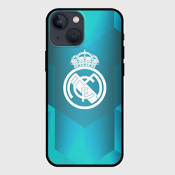 Чехол для iPhone 13 mini Real Madrid Geometry Sport