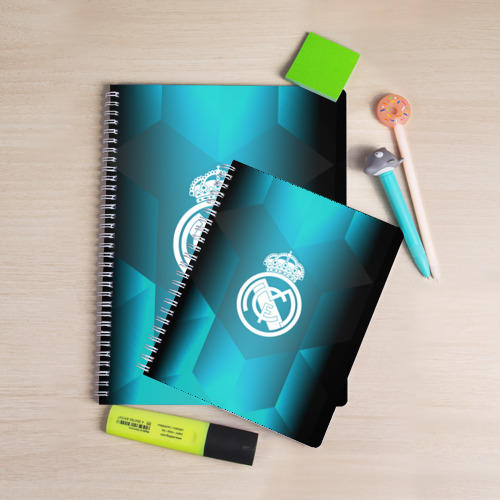 Тетрадь Real Madrid Geometry Sport, цвет клетка - фото 3