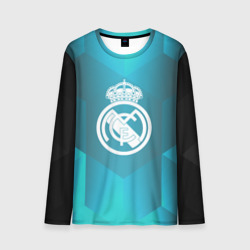 Мужской лонгслив 3D Real Madrid Geometry Sport