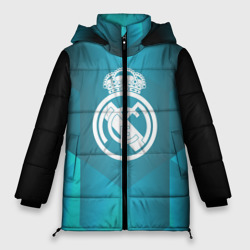 Женская зимняя куртка Oversize Real Madrid Geometry Sport