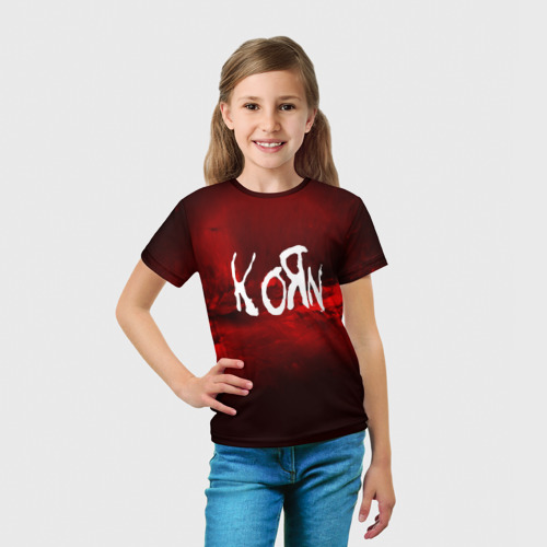 Детская футболка 3D KORN(MUSIC ABSTRACT SYLE) - фото 5
