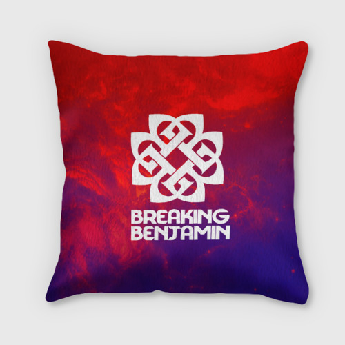 Подушка 3D Breaking benjamin space rock