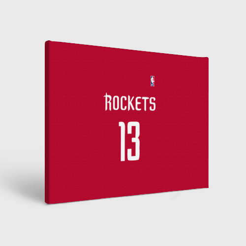 Холст прямоугольный Houston Rockets