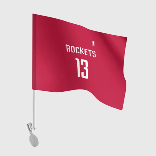 Флаг для автомобиля Houston Rockets
