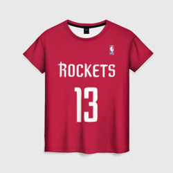 Женская футболка 3D Houston Rockets