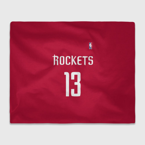 Плед 3D Houston Rockets, цвет 3D (велсофт)