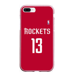 Чехол для iPhone 7Plus/8 Plus матовый Houston Rockets