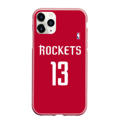 Чехол для iPhone 11 Pro Max матовый Houston Rockets