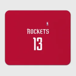 Прямоугольный коврик для мышки Houston Rockets