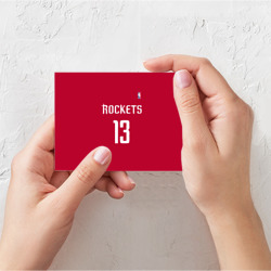 Поздравительная открытка Houston Rockets - фото 2