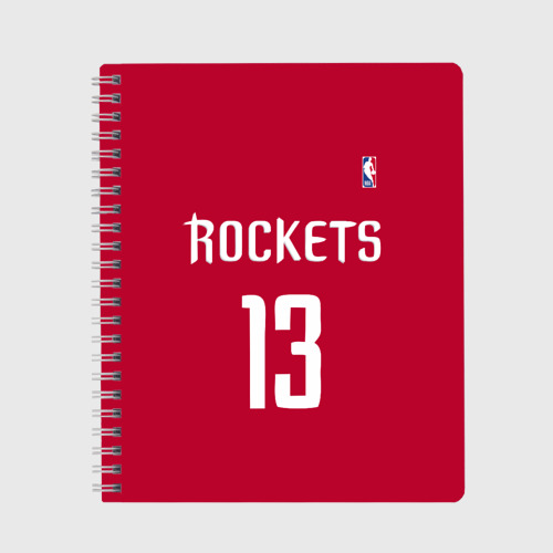 Тетрадь Houston Rockets, цвет точка