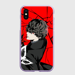 Чехол для iPhone XS Max матовый Red