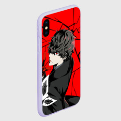 Чехол для iPhone XS Max матовый Red - фото 2