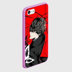 Чехол для iPhone 5/5S матовый Red - фото 2