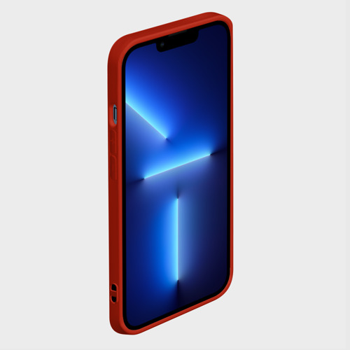 Чехол для iPhone 13 Pro Red, цвет красный - фото 3