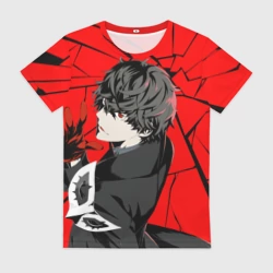 Женская футболка 3D Red