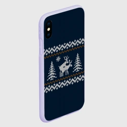 Чехол для iPhone XS Max матовый Неприличные Олени - фото 2