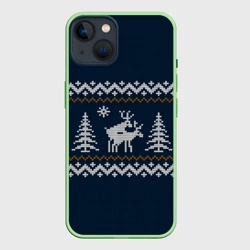 Чехол для iPhone 14 Неприличные Олени