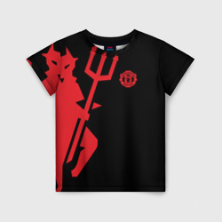 Детская футболка 3D F.c.m.u devil Манчестер Юнайтед Manchester united