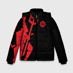 Зимняя куртка для мальчиков 3D F.c.m.u devil Манчестер Юнайтед Manchester united