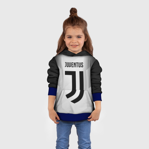 Детская толстовка 3D Juventus 2018 Original, цвет синий - фото 4