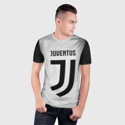 Мужская футболка 3D Slim Juventus 2018 Original - фото 2