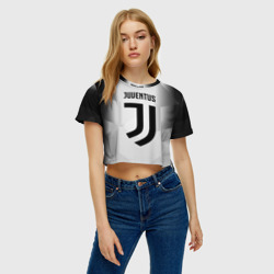 Женская футболка Crop-top 3D Juventus 2018 Original - фото 2