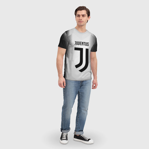 Мужская футболка 3D Juventus 2018 Original, цвет 3D печать - фото 5