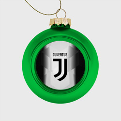 Стеклянный ёлочный шар Juventus 2018 Original