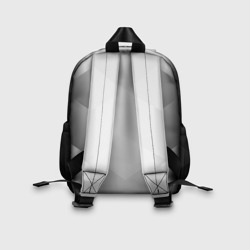 Рюкзак с принтом Juventus 2018 Original для ребенка, вид на модели сзади №2. Цвет основы: белый