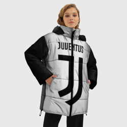 Женская зимняя куртка Oversize Juventus 2018 Original - фото 2