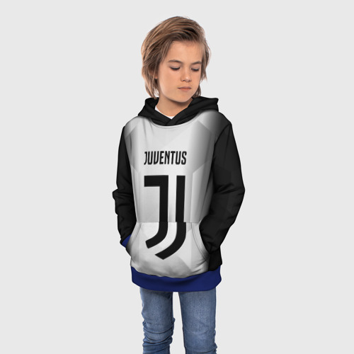 Детская толстовка 3D Juventus 2018 Original, цвет синий - фото 3