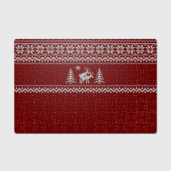 Головоломка Пазл магнитный 126 элементов Неприличные Олени