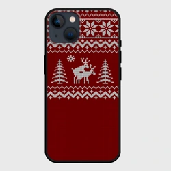 Чехол для iPhone 14 Неприличные Олени