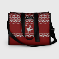 Сумка-шоппер 3D Неприличные Олени